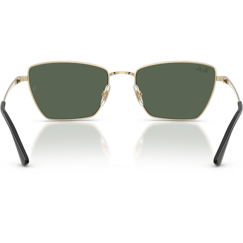 Ray-Ban Drea RB3783 Pale Gold Dark Green Inner