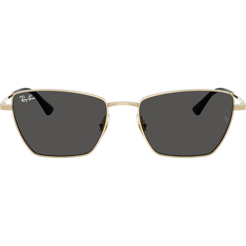 Ray-Ban Drea RB3783 Pale Gold Dark Grey Front