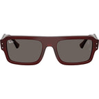 Ray-Ban Flacko RB4454M Transparent Red Dark Grey Glass Front