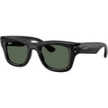 Ray-Ban Junior RJ9240S Black Dark Green Angle