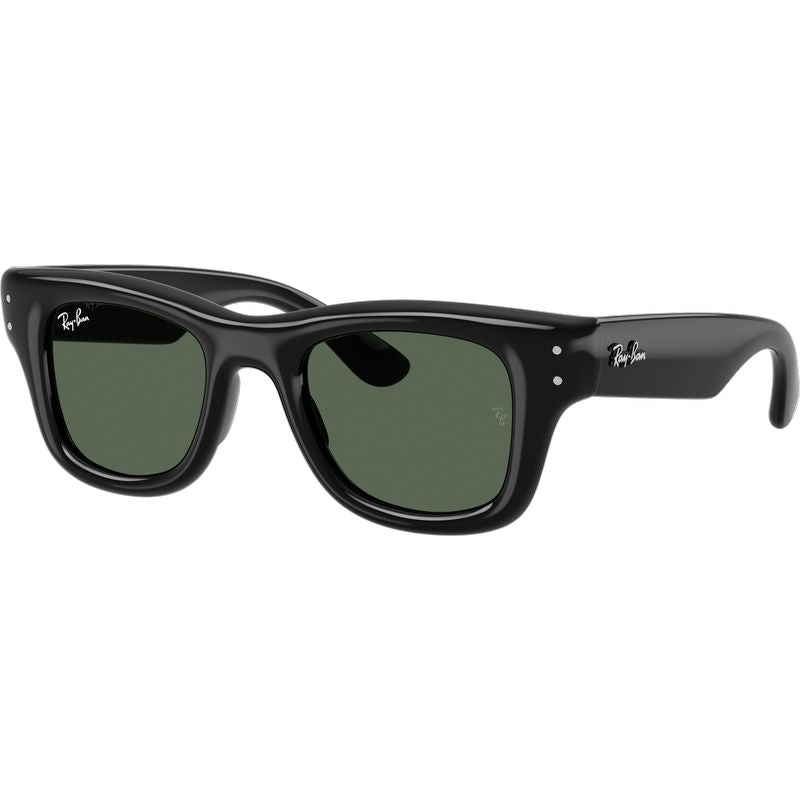 Ray-Ban Junior RJ9240S Black Dark Green Angle