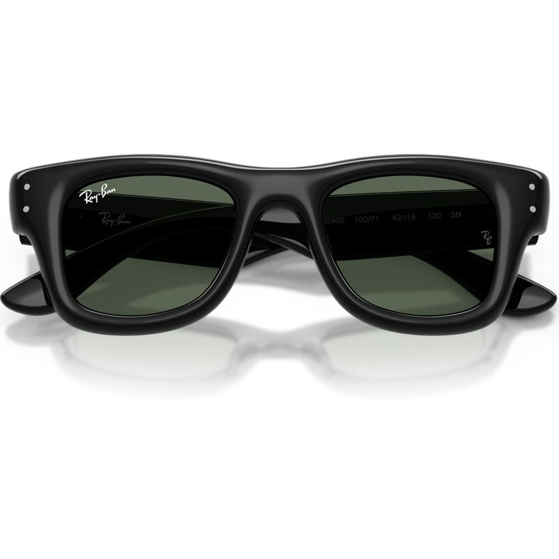 Ray-Ban Junior RJ9240S Black Dark Green Front2