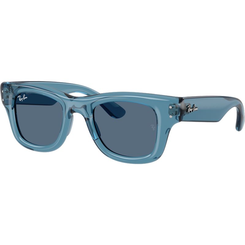 Ray-Ban Junior RJ9240S Transparent Blue Dark Blue Angle