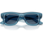 Ray-Ban Junior RJ9240S Transparent Blue Dark Blue Front2