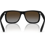 Ray-Ban Justin Classic RB4165 Rubber Black Brown Grey Gradient Polarised Inner