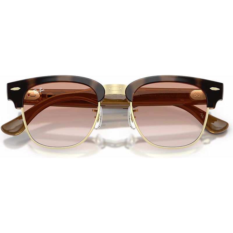Ray-Ban Meta Audio Clubmaster RW7004 Havana Brown Gradient Front2