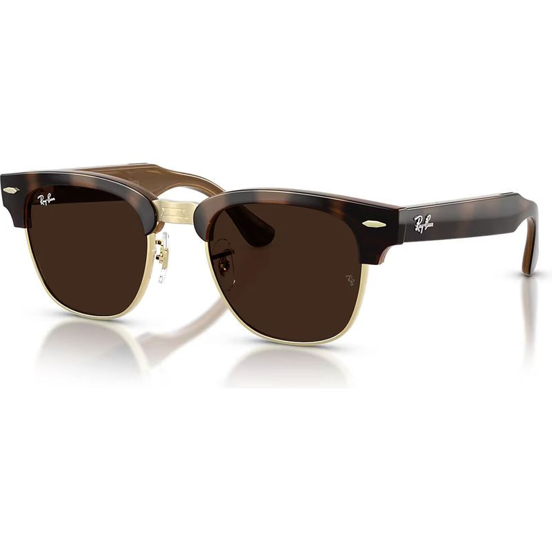 Ray-Ban Meta Audio Clubmaster RW7004 Havana Brown Transitions Angle2