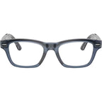 Ray-Ban Meta Audio Meta Burbank RW7005V Transparent Blue Clear Front