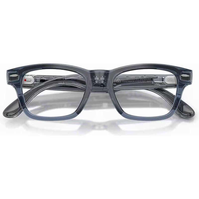 Ray-Ban Meta Audio Meta Burbank RW7005V Transparent Blue Clear Front2