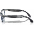 Ray-Ban Meta Audio Meta Burbank RW7005V Transparent Blue Clear Side