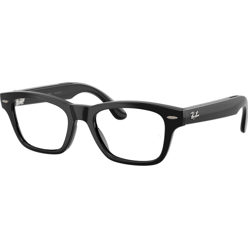Ray-Ban Meta Audio Meta Burbank RW7005 Black Grey Transitions Angle