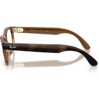 Ray-Ban Meta Audio Meta Burbank RW7005 Havana Brown Transitions Side