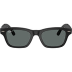 Ray-Ban Meta Audio Meta Burbank RW7005 Solid Black Dark Grey Polarised Front