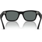 Ray-Ban Meta Audio Meta Burbank RW7005 Solid Black Dark Grey Polarised Inner
