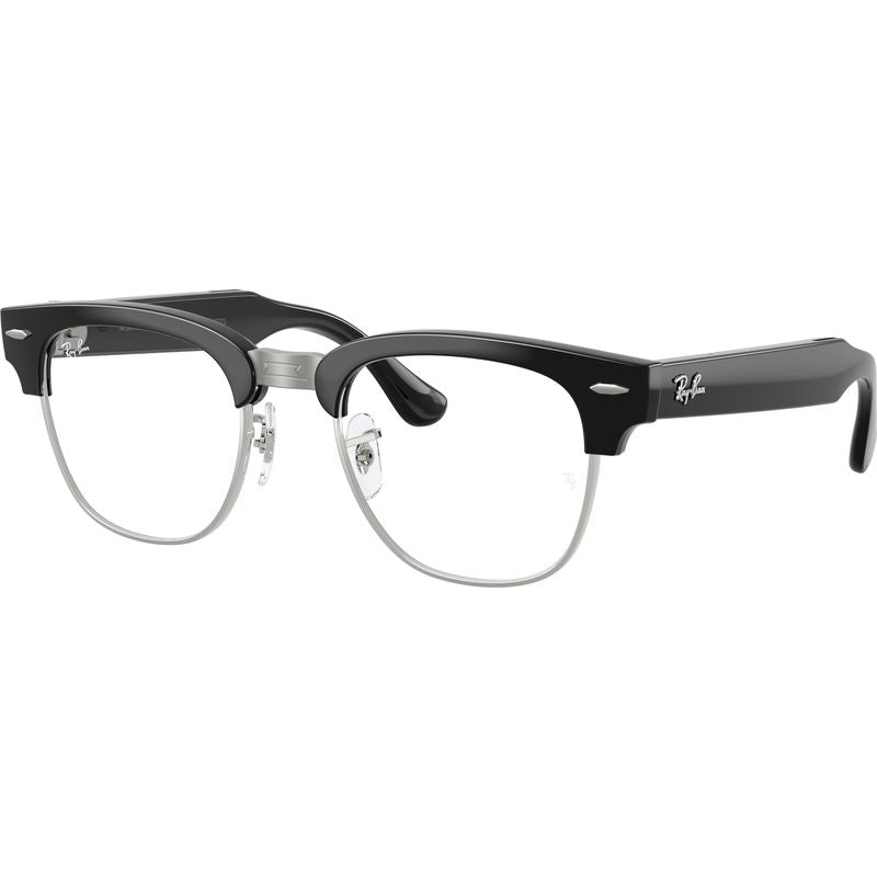 Ray-Ban Meta Audio Meta Clubmaster RW7004 Black Blue Light Angle