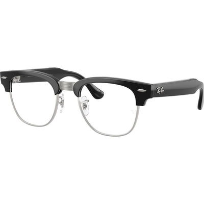 Ray-Ban Meta Audio Meta Clubmaster RW7004 Black Blue Light Angle