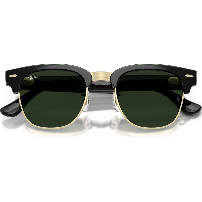 Ray-Ban Meta Audio Meta Clubmaster RW7004 Black Green Transitions Front3