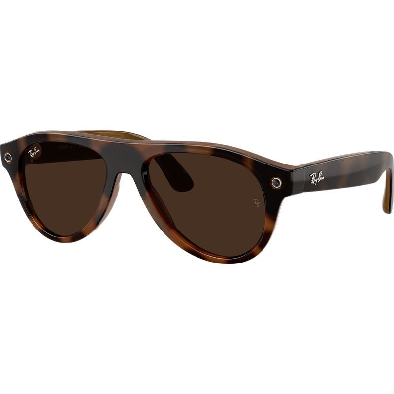 Ray-Ban Meta Aviator Gen 3 RW016 Havana Brown Transitions Angle2