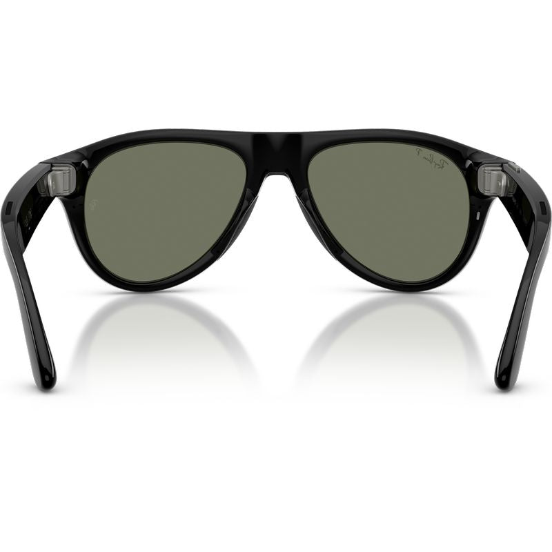 Ray-Ban Meta Aviator Gen 3 RW4016 Black Green Polarised Inner