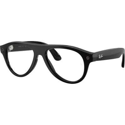 Ray-Ban Meta Aviator Gen 3 RW4016 Black Green Transitions Angle