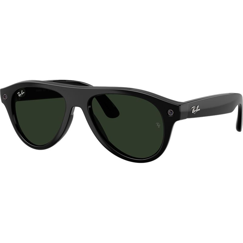 Ray-Ban Meta Aviator Gen 3 RW4016 Black Green Transitions Angle2