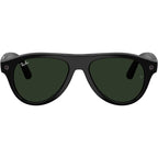 Ray-Ban Meta Aviator Gen 3 RW4016 Black Green Transitions Front