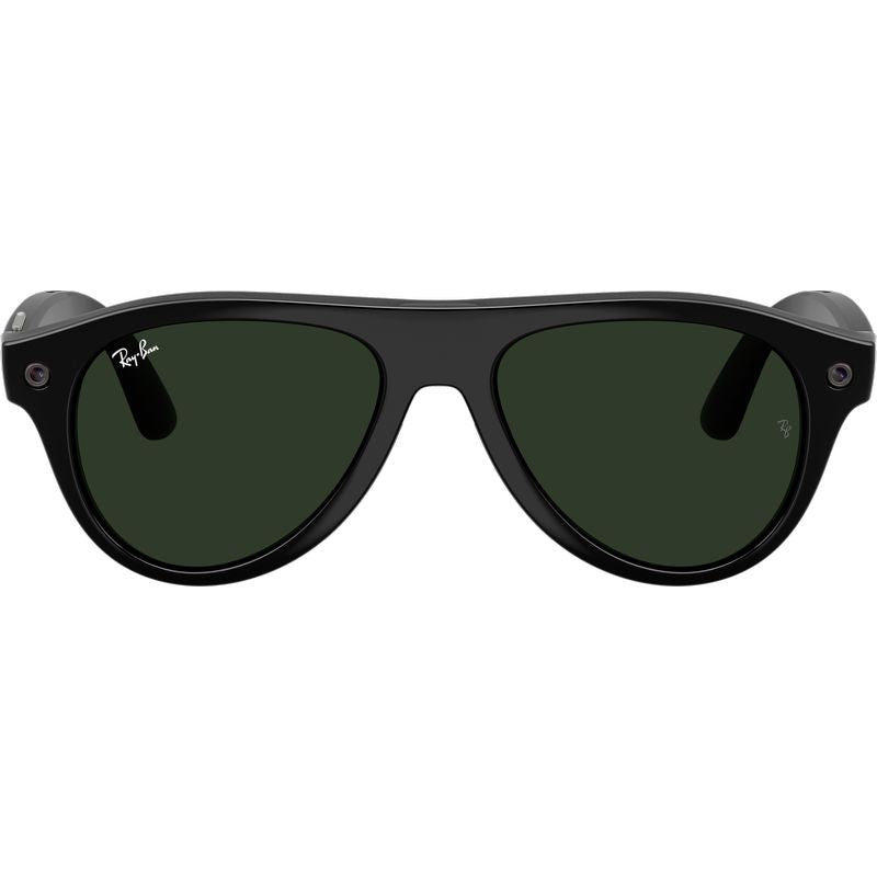 Ray-Ban Meta Aviator Gen 3 RW4016 Black Green Transitions Front
