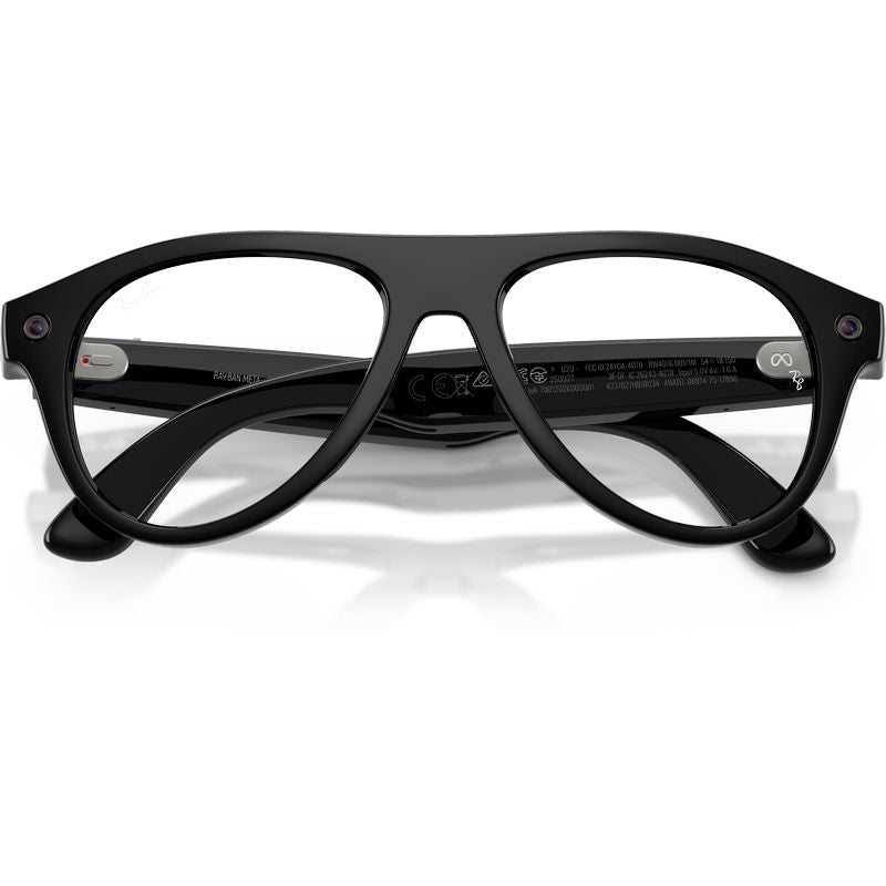 Ray-Ban Meta Aviator Gen 3 RW4016 Black Green Transitions Front3