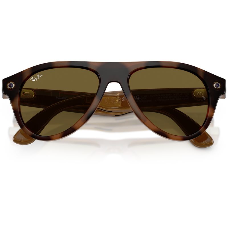 Ray-Ban Meta Aviator Gen 3 RW4016 Havana Dark Brown Front2