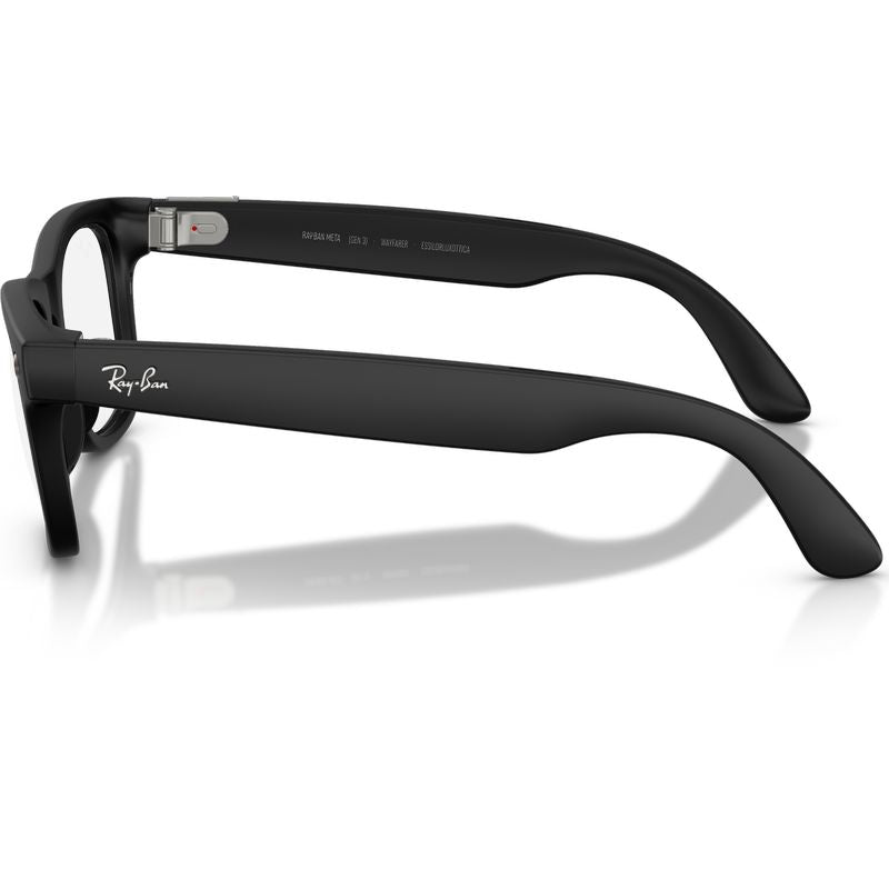 Ray-Ban Meta Wayfarer Gen 3 RW4011 Black Clear Blue Light Side