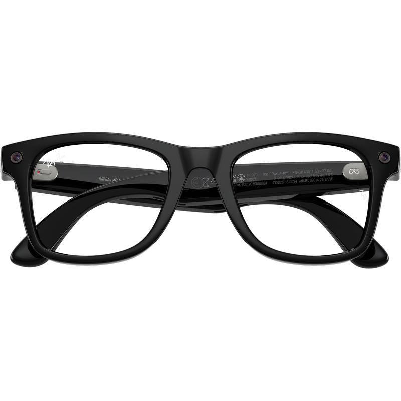 Ray-Ban Meta Wayfarer Gen 3 RW4011 Black Grey Transitions Front3
