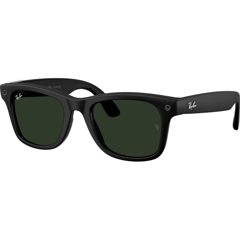 Ray-Ban Meta Wayfarer Gen 3 RW4011 Black Transitions Green Angle2