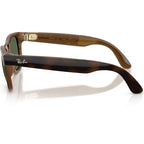 Ray-Ban Meta Wayfarer Gen 3 RW4011 Havana G15 Side