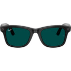 Ray-Ban Meta Wayfarer Gen 3 RW4011 Transparent Black Transitions Aquamarine Front