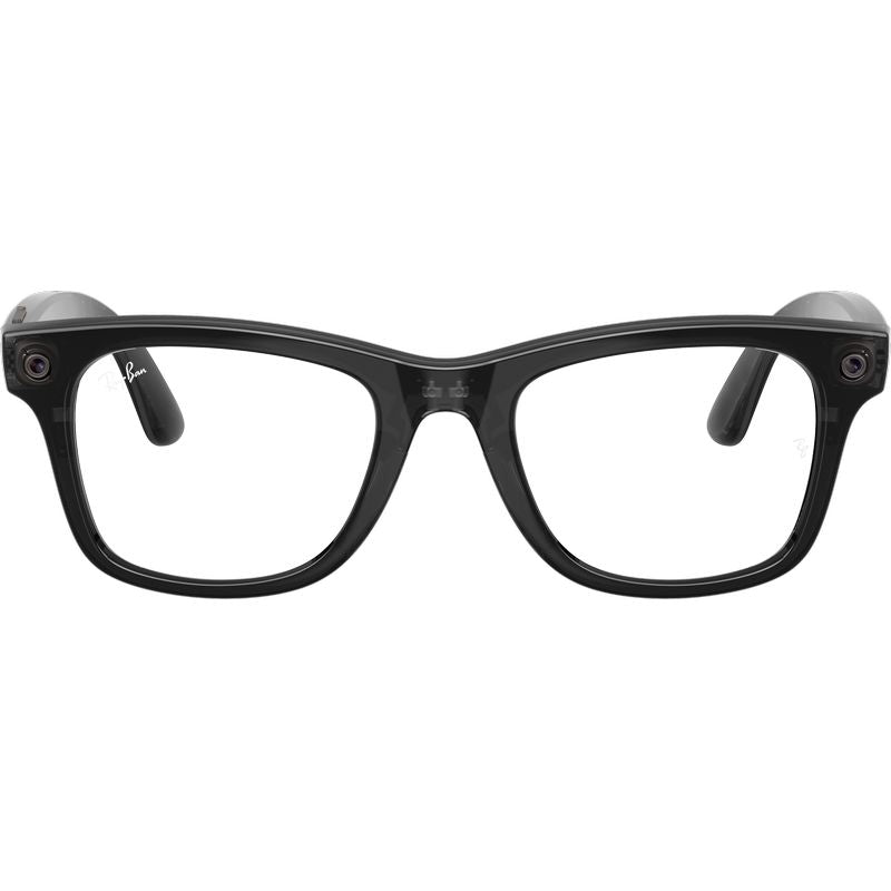 Ray-Ban Meta Wayfarer Gen 3 RW4011 Transparent Black Transitions Aquamarine Front2