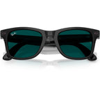 Ray-Ban Meta Wayfarer Gen 3 RW4011 Transparent Black Transitions Aquamarine Front3