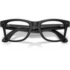 Ray-Ban Meta Wayfarer Gen 3 RW4011 Transparent Black Transitions Aquamarine Front4