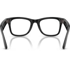 Ray-Ban Meta Wayfarer Gen 3 RW4011 Transparent Black Transitions Aquamarine Inner