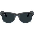 Ray-Ban Meta Wayfarer Gen 3 RW4011 Transparent Ocean Blue Grey Transitions Front