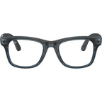 Ray-Ban Meta Wayfarer Gen 3 RW4011 Transparent Ocean Blue Grey Transitions Front2