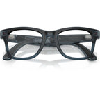 Ray-Ban Meta Wayfarer Gen 3 RW4011 Transparent Ocean Blue Grey Transitions Front4