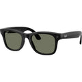 Ray-Ban Meta Wayfarer RW4011 Gen 3 Black Green Polarised Angle