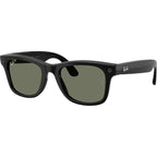 Ray-Ban Meta Wayfarer RW4011 Gen 3 Black Green Polarised Angle
