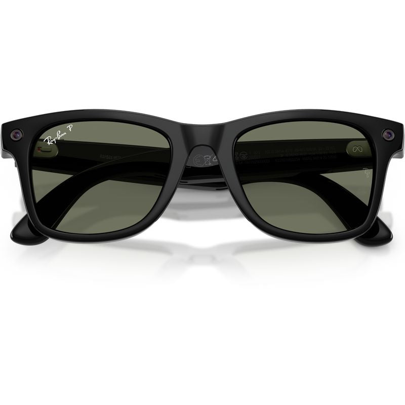 Ray-Ban Meta Wayfarer RW4011 Gen 3 Black Green Polarised Front2