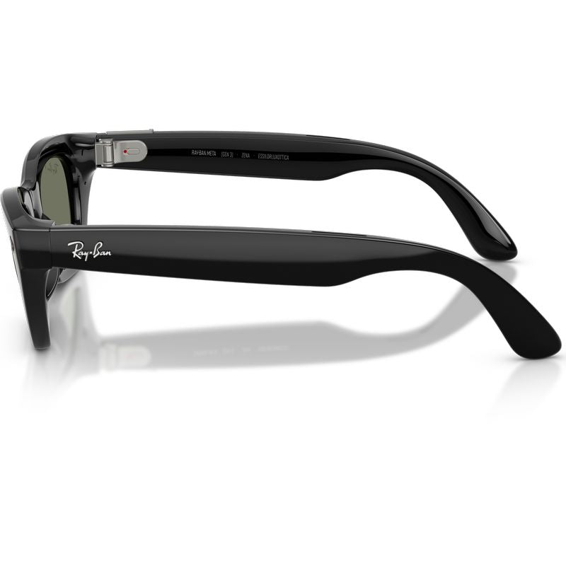 Ray-Ban Meta Zena Gen 3 RW4015 Black Green Polarised Side