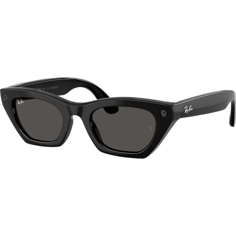Ray-Ban Meta Zena Gen 3 RW4015 Black Grey Angle