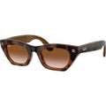 Ray-Ban Meta Zena Gen 3 RW4015 Havana Brown Gradient Angle