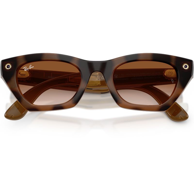 Ray-Ban Meta Zena Gen 3 RW4015 Havana Brown Gradient Front2
