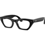 Ray-Ban Meta Zena RW4015 Black Green Transitions Angle