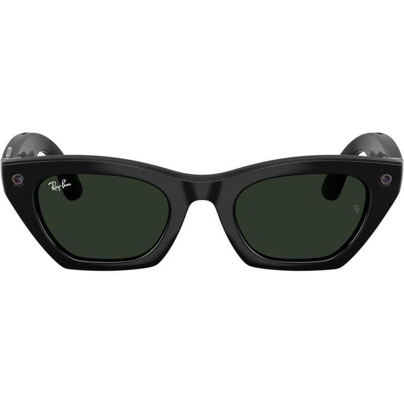 Ray-Ban Meta Zena RW4015 Black Green Transitions Front